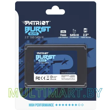 SSD диск Patriot Burst Elite 960GB (PBE960GS25SSDR) картинка 4